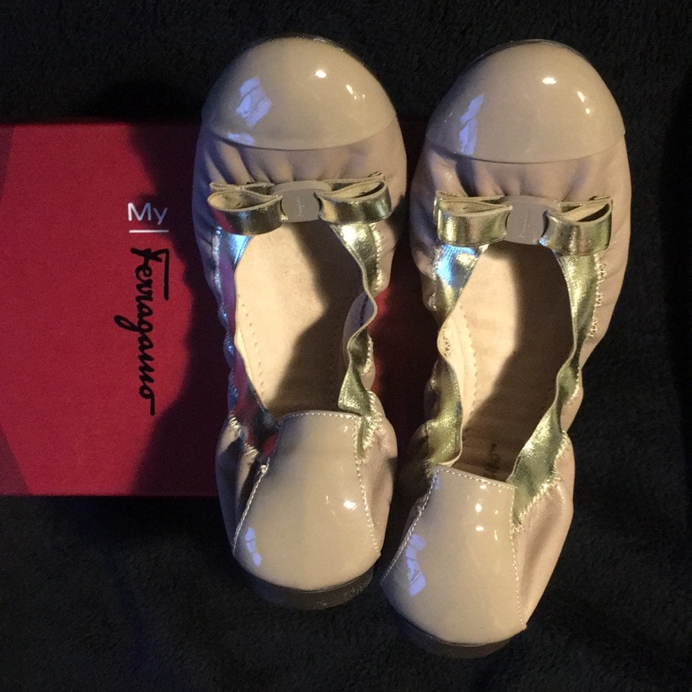 Salvatore Ferragamo MyParis Ballet Flat